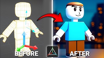 Prisma 3D Roblox Character Creation Tutorial (From Scratch)