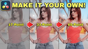 HOW TO Create your own LUTs in Davinci Resolve 19 Tutorial