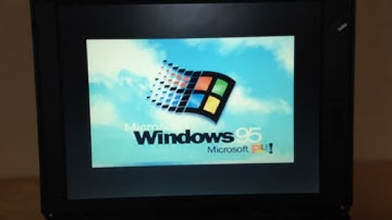 IBM Thinkpad 760 XL booting with Windows 95