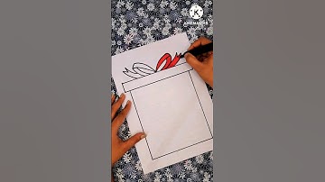 Quick & Easy Border Design |Front Page Design for Assignment,Project, Notebook #diy #shorts #heeriye