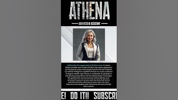 Unleashing the Power of the Perplexity AI called Athena: Teaching Machines to Think! Cartoon or...?