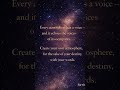 your destiny is listening#CreateYourAtmosphere#PowerOfWords#HaRinWrites#MindsetShift#SpiritualGrowth