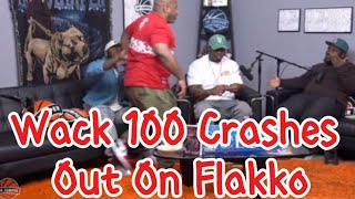 Wack 100 Crashes Out On Peotic Flakko On No jumper