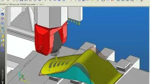 Computer-Aided Design CAD 5 axis machining Topsolid