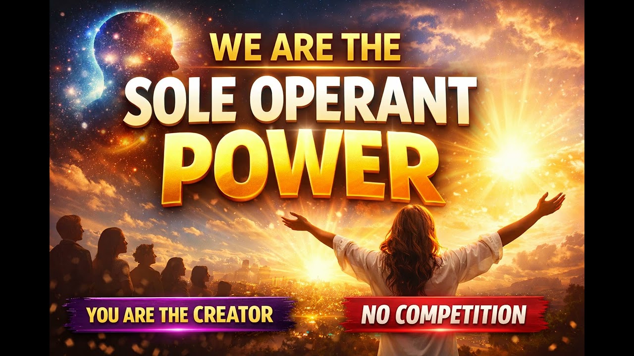 The Sole Operant Power ✨ Everything Changes When You Realize This