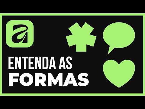 Affinity para Iniciantes: Como Usar as Formas (Shapes)
