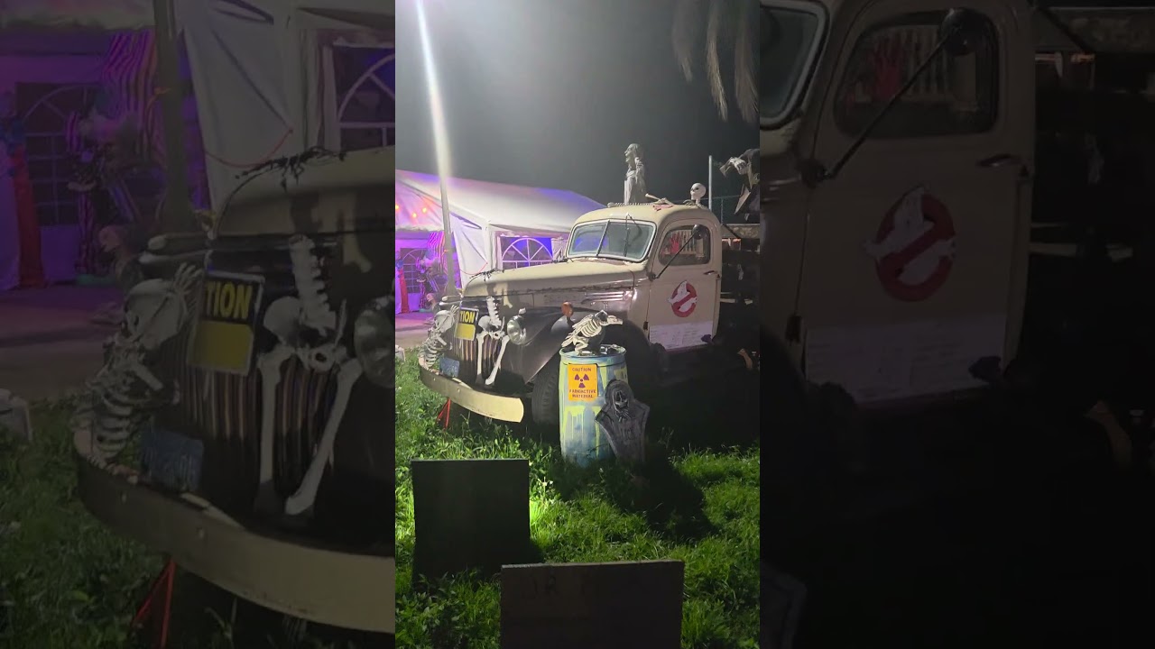 Famous haunted house in Winter Garden Florida with killer pig 