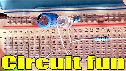 Circuit Fun LED fader with 555 timer