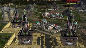 MegaFortress Armageddon | BAIKONUR MISSILE | ARMAGEDDON MOD | Command and Conquer Generals Zero Hour