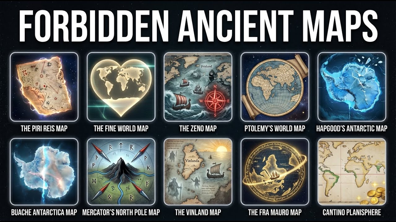 10 Ancient Maps That Show Places That Shouldn't Exist