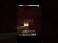 Task Failed Successfully in Minecraft💀  #minecraft #minecraftshorts  #funny