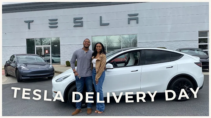 Tesla Delivery Day | My Fianc Just Bought a Model Y | Avia LeVon