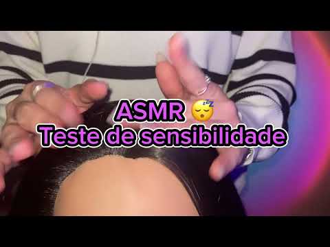 ASMR | POV: Testando sensibilidade do couro cabeludo