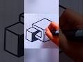 how to make 3d illusion drawing? #alishba #drawing #art #3dillusiondrawing please subscribe