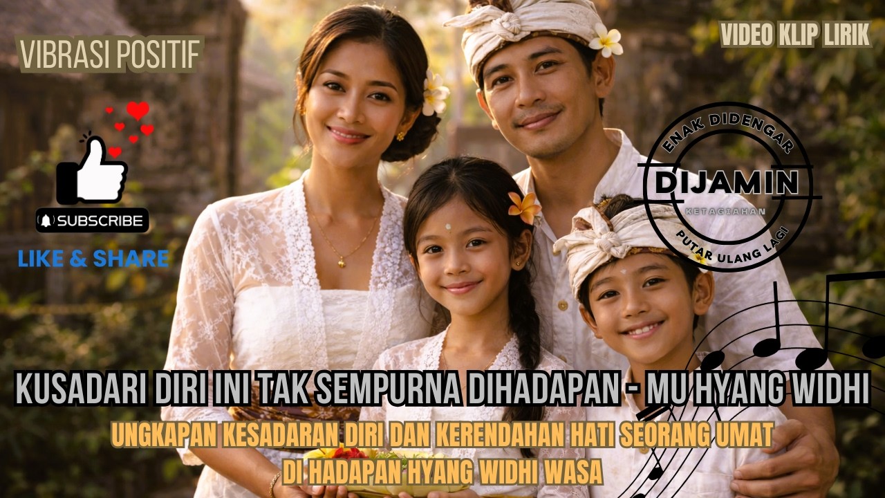 Kusadari Diri Ini Tak Sempurna Dihadapan - Mu Hyang Widhi