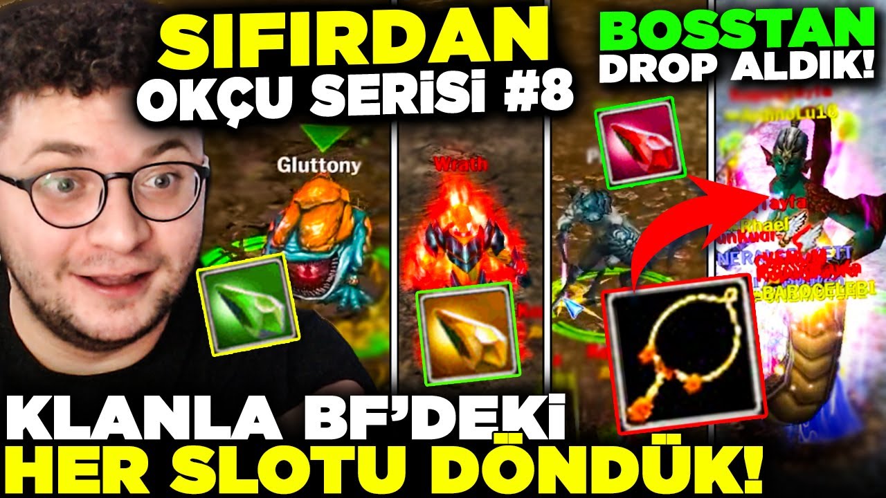 BF 'DEKİ HER SLOTU DÖNDÜK! BOSSTAN DROP ALDIK! YENİ İTEM! | SIFIRDAN OKÇU SERİSİ #8 | Knight Online