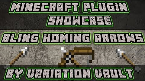 Minecraft Bukkit Plugin - Bling Homing Arrows