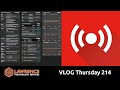 VLOG Thursday 214 Studio Upgrades ,Web Issues, Business Talk, and Errata