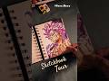 SKETCHBOOK TOUR PART 1 #art #artchallenge #inkart #animeeart #howtodraw #sketchbook #sketchbooktour