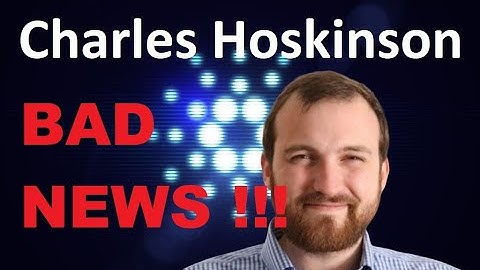Charles Hoskinson shares BAD NEWS for Cardano and Crypto !!!! #crypto #cardano