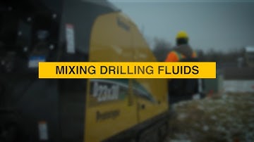 How to mix drilling fluids