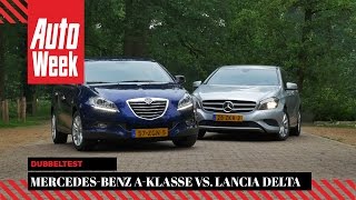 Mercedes A180 vs Lancia Delta - AutoWeek Dubbeltest