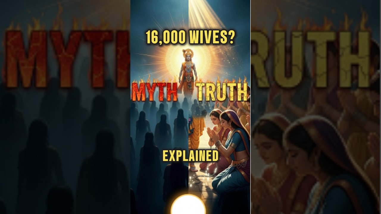 Did Krishna Really Married 16,000 Wives! [Myth vs Truth] 