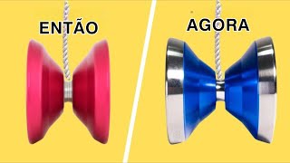 Meu ioiô de competição MAIS ANTIGO vs. MAIS NOVO