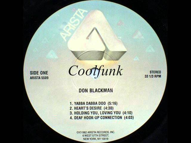 Don Blackman - Yabba Dabba Doo (Funk 1982)