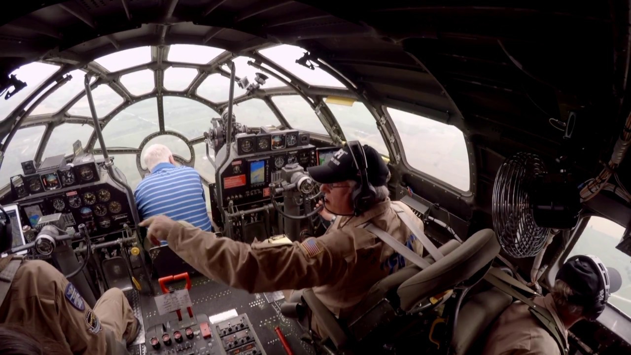 Crawl Through A B 29 Superfortress In Flight Real Time