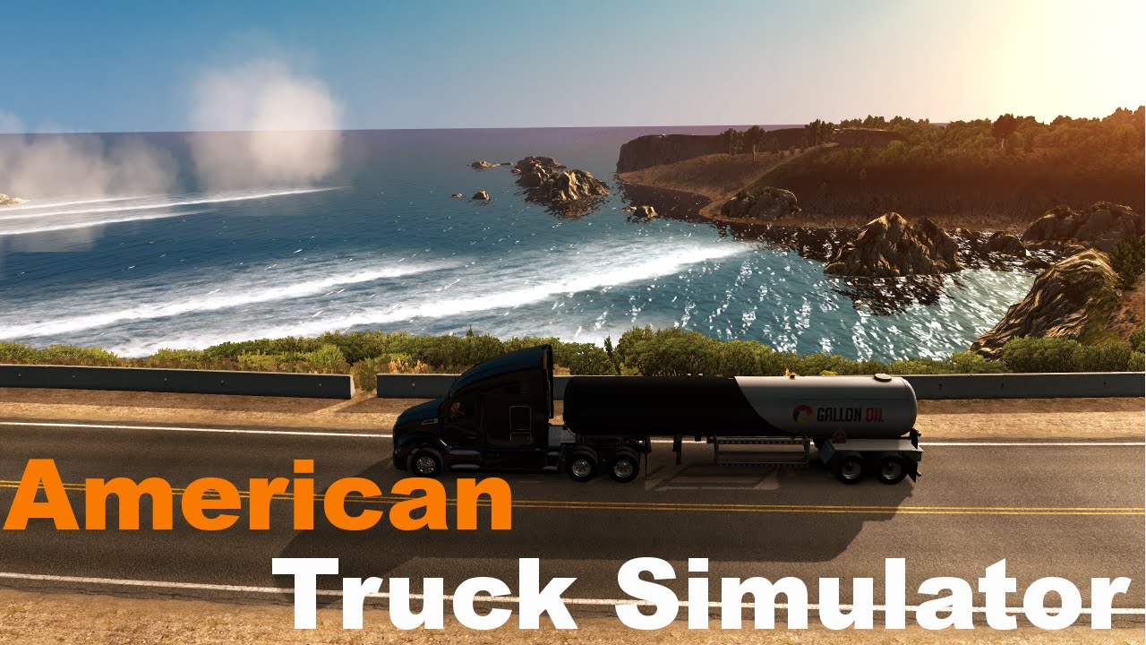 American Truck Simulator - Well when your going the wrong way you have to turn around somewhere!! :)
