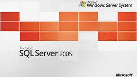 how to install sql 2005 on win 8 , win 10 and above