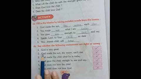 Class 1/ Moral Science/ Chapter 1.