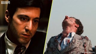 Iconic Scenes From The Godfather Al Pacino Robert De Niro