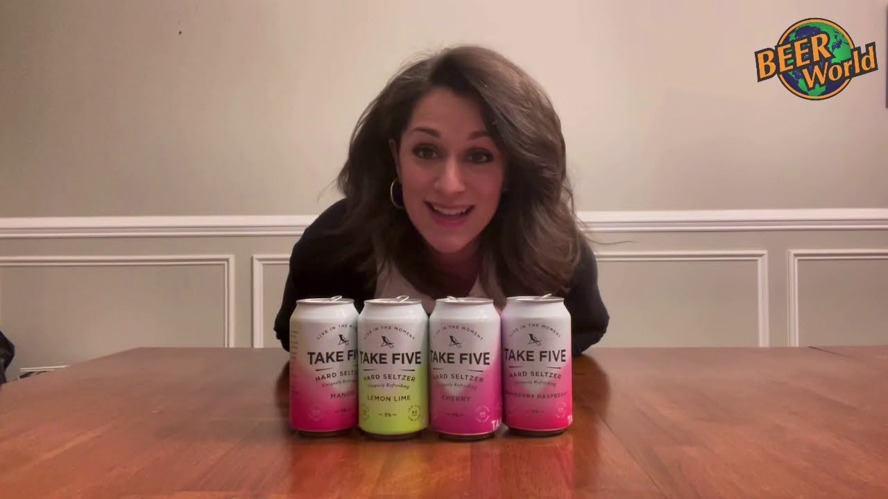 Launching TAKE FIVE Hard Seltzer exclusively at 