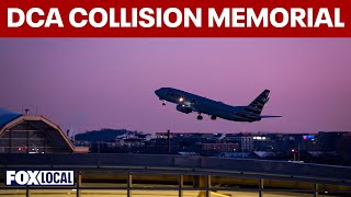 Memorial unveiled for victims of DCA mid-air collision in Alexandria