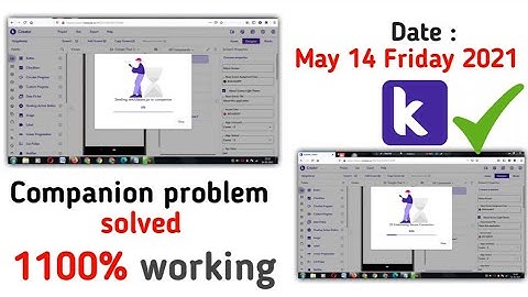 Companian problem solve 1100% in kodular in tamil step by step