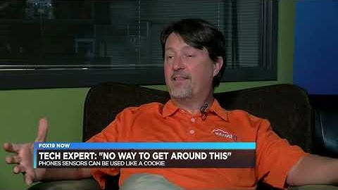 Dave Hatter on Fox19 RE the ways sensors in your phone can be used to track you.