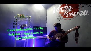 Cinta Beda Agama ~ Vicky Salamor || Sape Cover by Edwin Kusuma