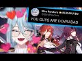 Elira's & chat reaction When two mommies Kafka & Himeko in the same screen | Honkai Star Rail