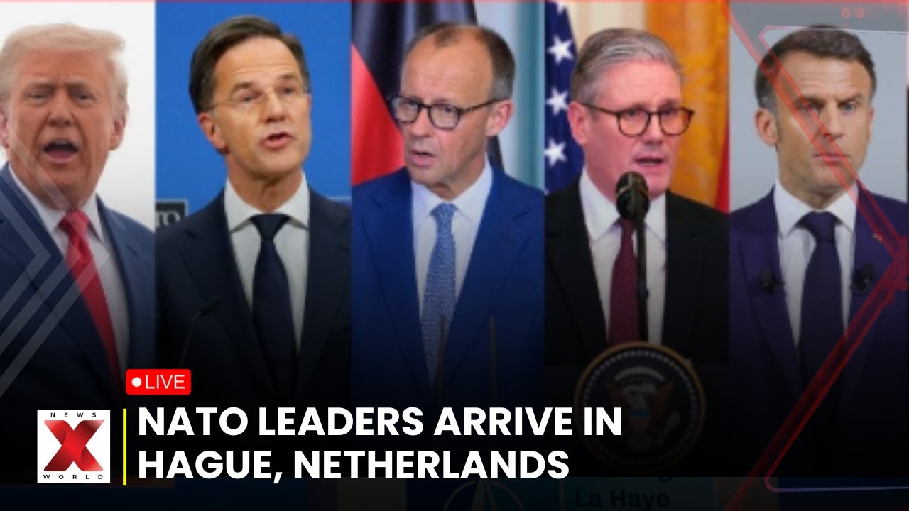 LIVE: Leaders of NATO countries arrive in Hague Netherlands, for the ...