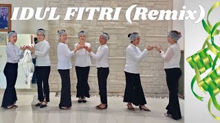 Idul Fitri (Remix) Line Dance (demo with formation \u0026 count)