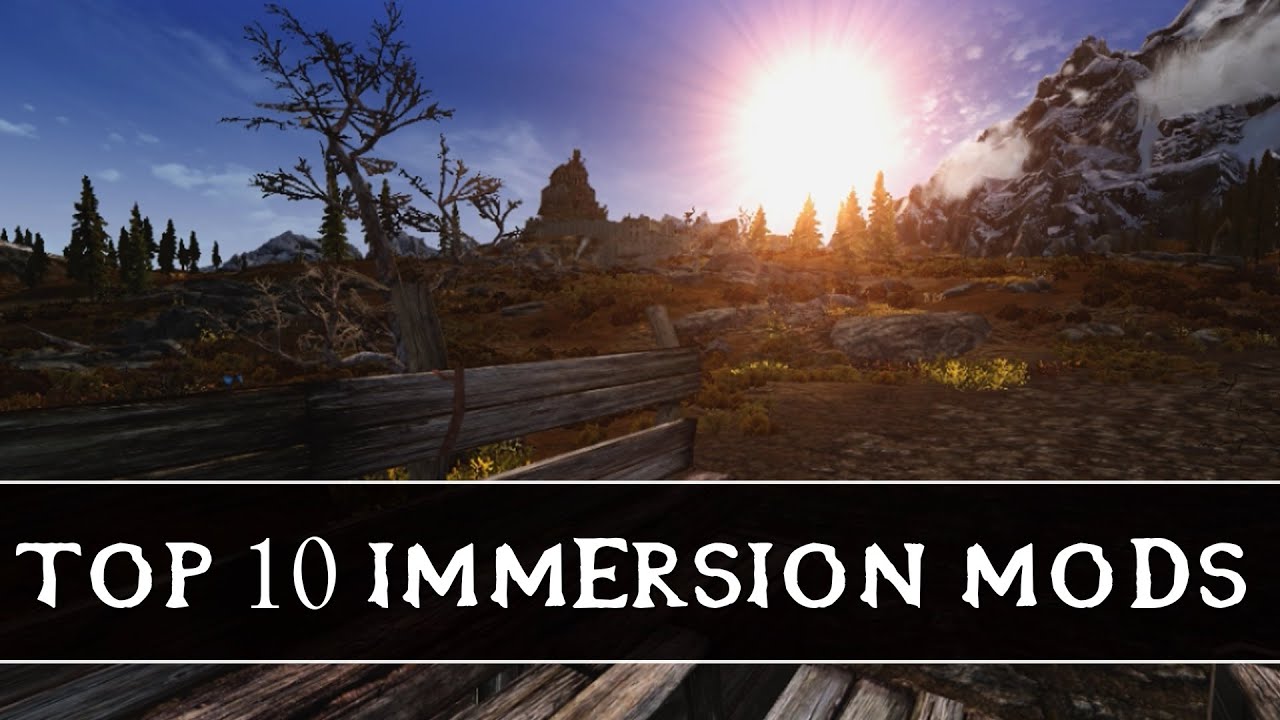 Skyrim: Top 10 Immersion Mods