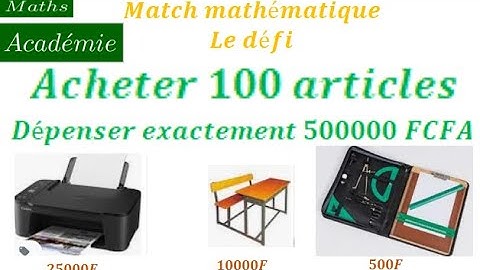 Compétition entre lycees le Défi, équation diophantienne, algorithme d