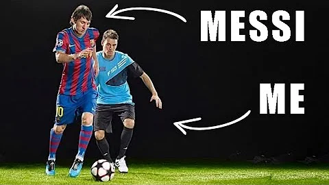 UNSEEN MESSI FOOTAGE  HE ASKED IF I WAS PRO