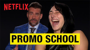 CM Punk & Rhea Ripley Teach Us How to Cut a Promo | WWE: Unreal | Netflix