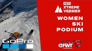 GoPro: FWT24 YETI Xtreme Verbier | POV Ski Women Podium