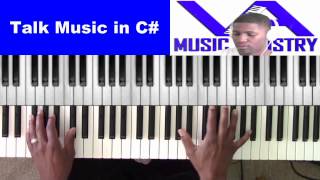 Talk Music in C#/ Db chords