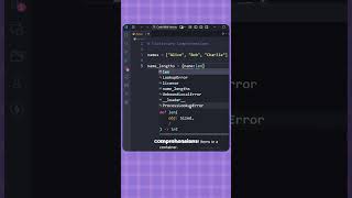Python Dictionary Comprehension