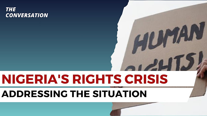 Human Rights Crisis in Nigeria